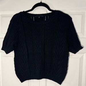 Sanctuary Black Knit Sweater